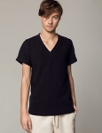 T-shirt męski czarny